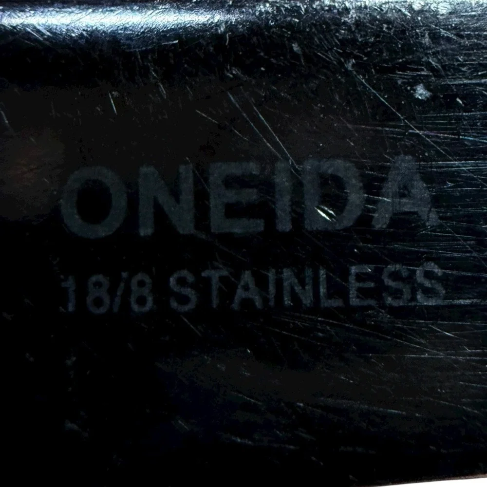 Oneida 3 Slotted Serving‎ Spoon 10